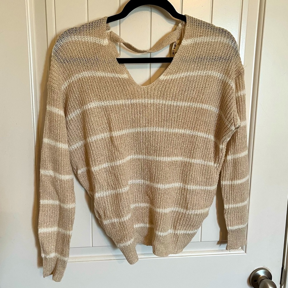 Francesca’s Tie-Knot Sweater